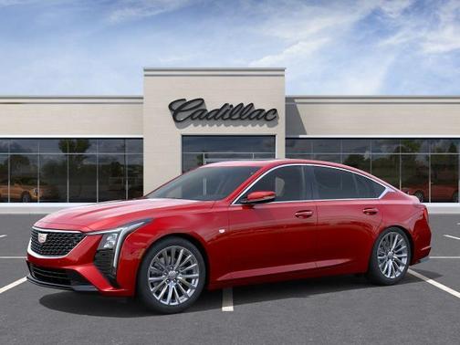 Radiant Red 2026 Cadillac CT5 Premium Luxury AWD