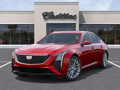 Radiant Red 2026 Cadillac CT5 Premium Luxury AWD