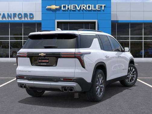 Summit White 2026 Chevrolet Traverse LT