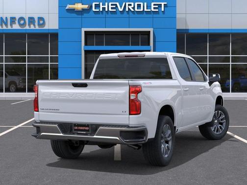 Summit White 2026 Chevrolet Silverado 1500 LT