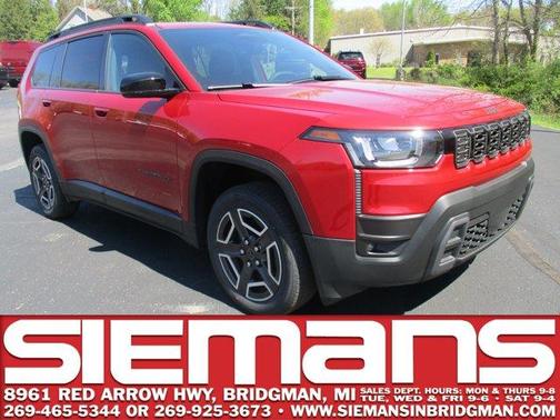 Red 2026 Jeep Cherokee LAREDO/LIMITED