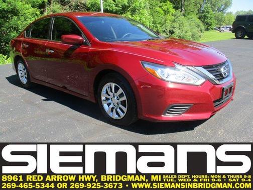Scarlet Ember 2018 Nissan Altima 2.5 S