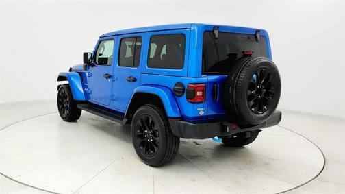 Blue 2023 Jeep Wrangler 4xe Sahara