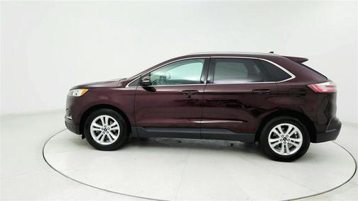 Red 2020 Ford Edge SEL