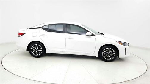 Aspen White 2024 Nissan Sentra SV