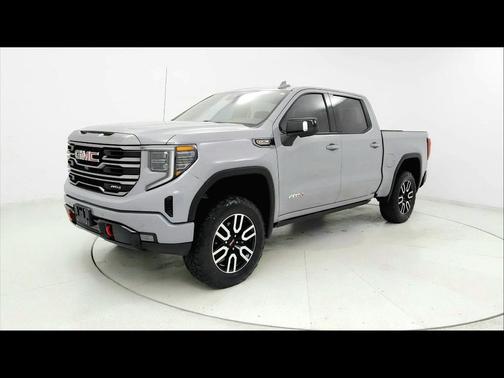 Gray 2024 GMC Sierra 1500 AT4