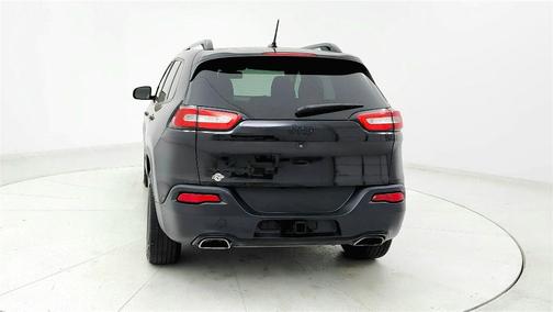 Black 2015 Jeep Cherokee Latitude