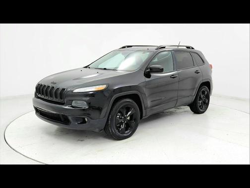 Black 2015 Jeep Cherokee Latitude