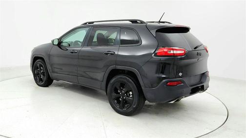 Black 2015 Jeep Cherokee Latitude