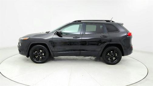 Black 2015 Jeep Cherokee Latitude