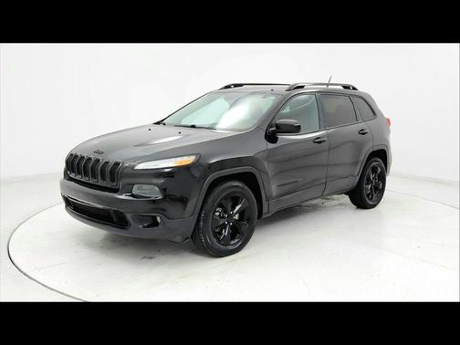 Black 2015 Jeep Cherokee Latitude