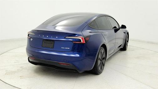 Blue 2024 Tesla Model 3 Long Range