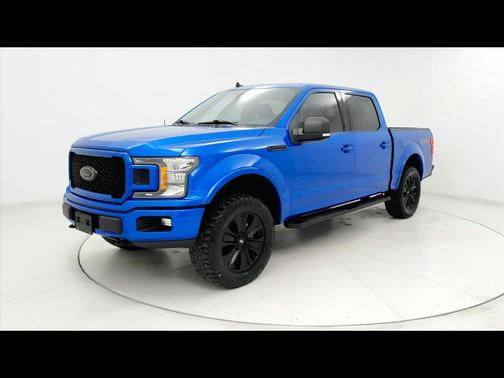 Blue 2020 Ford F-150 XLT
