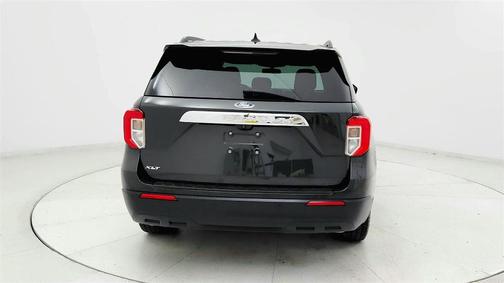 Green 2022 Ford Explorer XLT