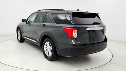 Green 2022 Ford Explorer XLT