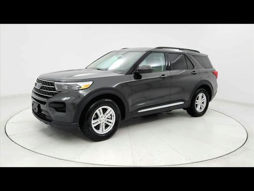 Green 2022 Ford Explorer XLT