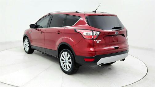 Red 2017 Ford Escape Titanium