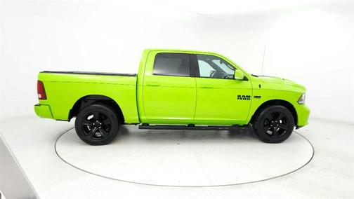 Green 2017 RAM 1500 Sport
