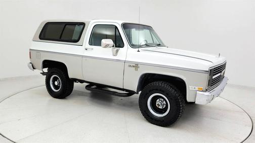 White 1982 Chevrolet Blazer