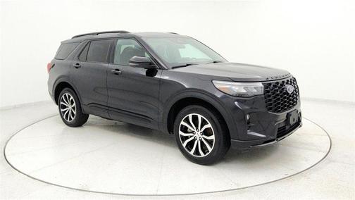 Black 2025 Ford Explorer ST-Line