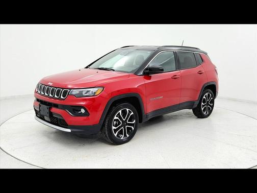Red 2023 Jeep Compass Limited
