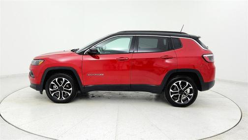 Red 2023 Jeep Compass Limited