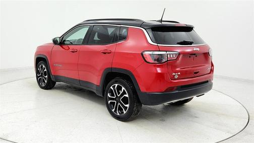 Red 2023 Jeep Compass Limited