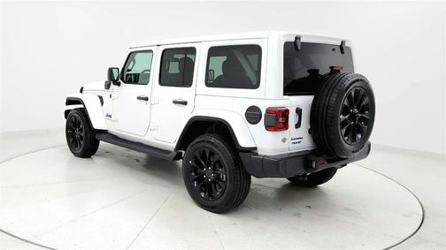 White 2025 Jeep Wrangler 4xe Sahara