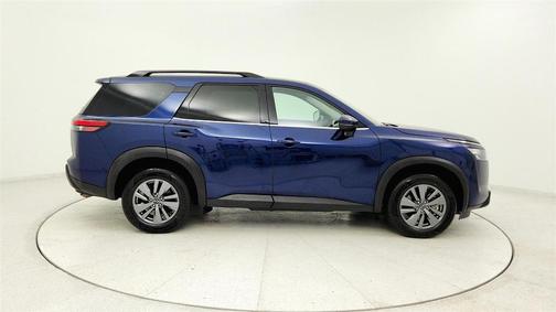 Blue 2025 Nissan Pathfinder SV
