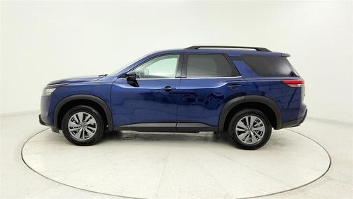 Blue 2025 Nissan Pathfinder SV