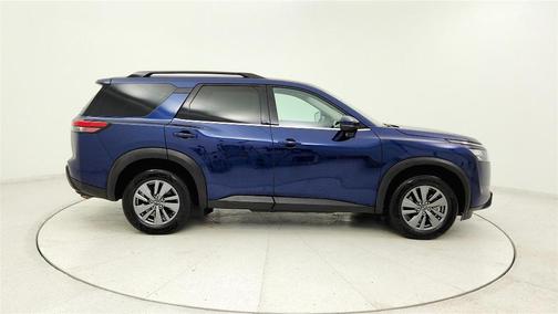 Blue 2025 Nissan Pathfinder SV