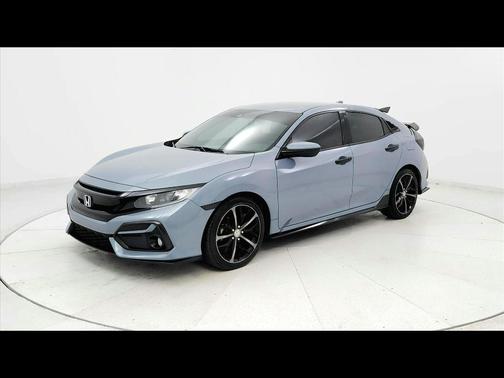 Gray 2021 Honda Civic Sport