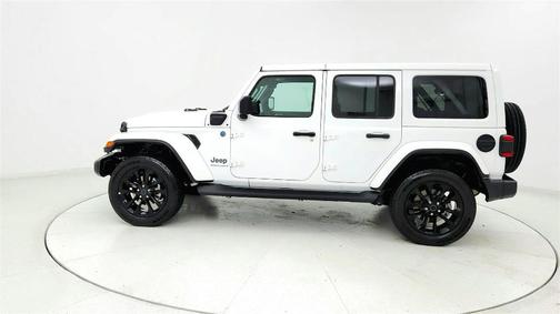 White 2025 Jeep Wrangler 4xe Sahara
