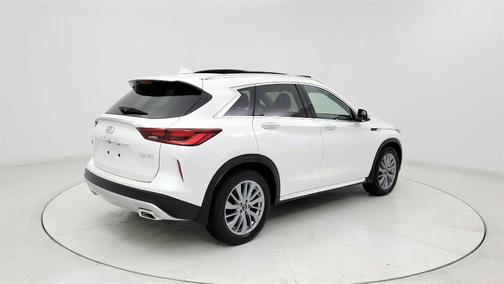 Radiant White 2023 INFINITI QX50 Luxe