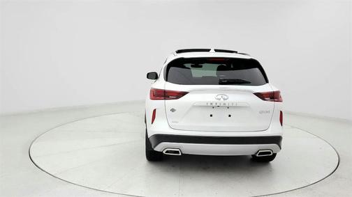 Radiant White 2023 INFINITI QX50 Luxe