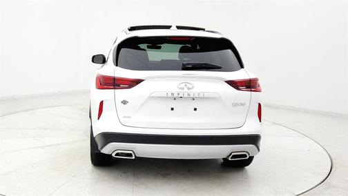 Radiant White 2023 INFINITI QX50 Luxe