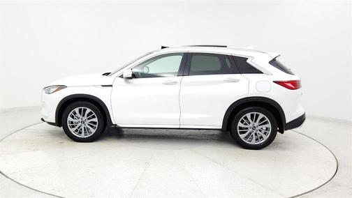 Radiant White 2023 INFINITI QX50 Luxe