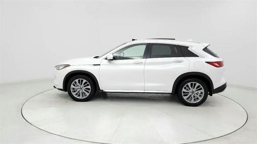 Radiant White 2023 INFINITI QX50 Luxe