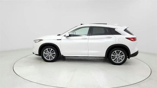 Radiant White 2023 INFINITI QX50 Luxe