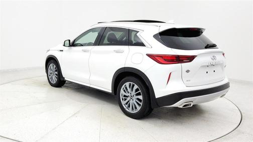Radiant White 2023 INFINITI QX50 Luxe
