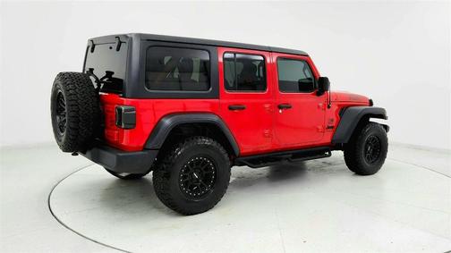 Red 2020 Jeep Wrangler Unlimited Sport