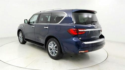 Blue 2024 INFINITI QX80 Luxe