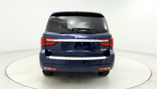 Blue 2024 INFINITI QX80 Luxe