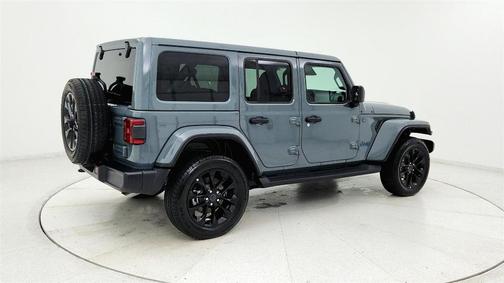 Gray 2025 Jeep Wrangler 4xe Sahara