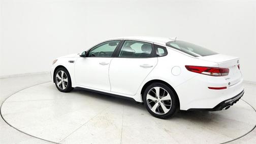 White 2019 Kia Optima S