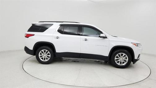 White 2020 Chevrolet Traverse LT Cloth
