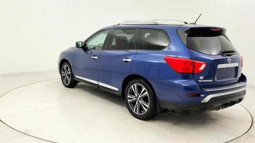Caspian Blue 2018 Nissan Pathfinder Platinum