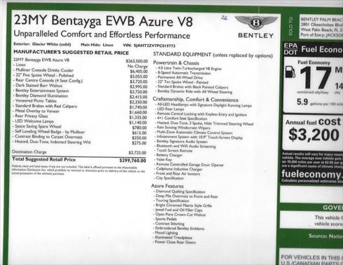 2023 Bentley Bentayga Azure