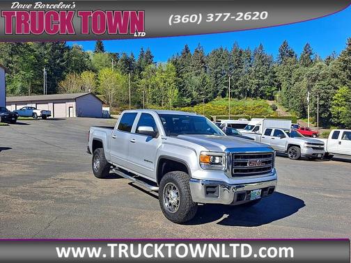 Silver 2014 GMC Sierra 1500 SLE