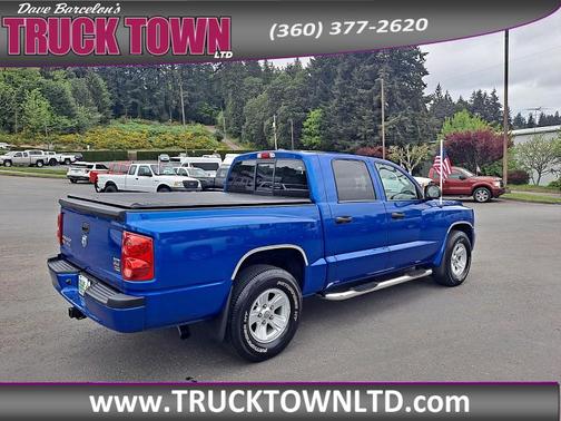 Blue 2008 Dodge Dakota SLT